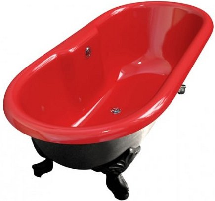 baignoire en fonte émaillée